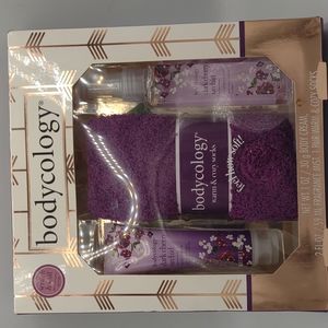 Bodycology gift body Set dark cherry orchid body cream butter Mist cozy socks